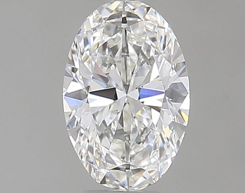 0.34 carat F-VVS2 Natūralus Oval Deimantas (1)