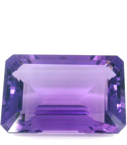 27.01 carat PURPLE STEP cut Octagonal Amethyst (1)