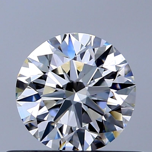 0.5 carat F-VVS1 Excellent cut Natūralus Round Deimantas (1)