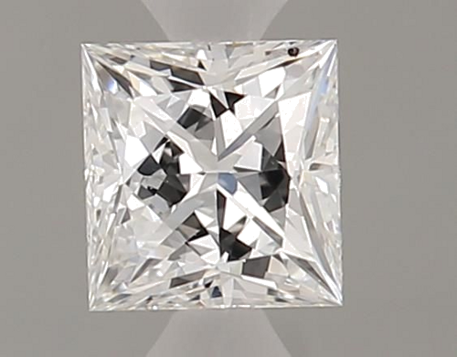 0.3 carat E-SI2 Natūralus Princess Deimantas (1)