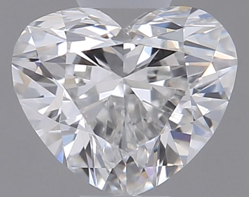 0.3 carat E-VVS2 Natūralus Heart Deimantas (1)