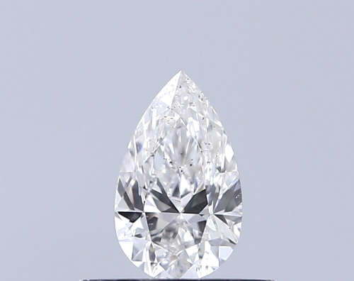 0.4 carat G-SI2 Natūralus Pear Deimantas (1)