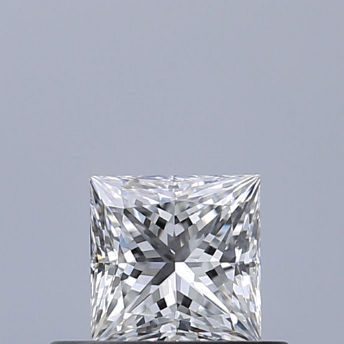 0.41 carat E-VVS2 Natūralus Princess Deimantas (1)