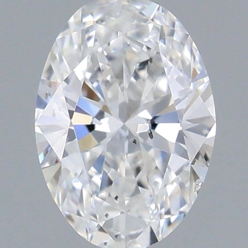 0.4 carat D-SI2 Natūralus Oval Deimantas (1)