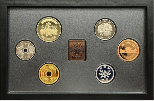 2021 Japan Proof Yen Coin Set (with new 500 yen coin) (2)