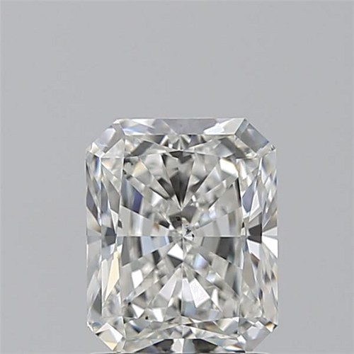 1.8 carat G-SI1 Natūralus Radiant Deimantas (1)
