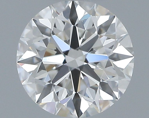0.53 carat F-VVS1 Excellent cut Natūralus Round Deimantas (1)
