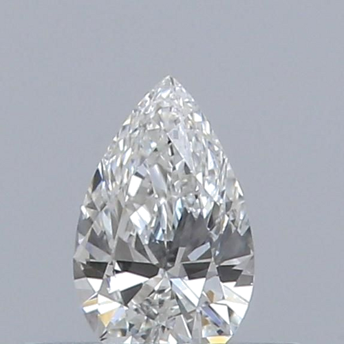 0.24 carat F-VS1 Natūralus Pear Deimantas (1)