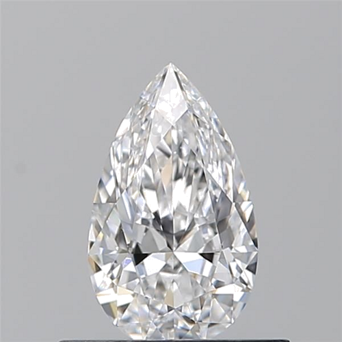 0.5 carat D-VS1 Natūralus Pear Deimantas (1)