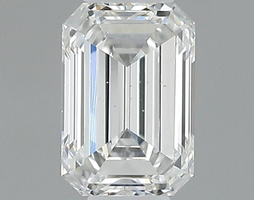 0.31 carat F-SI1 Natūralus Emerald Deimantas (1)