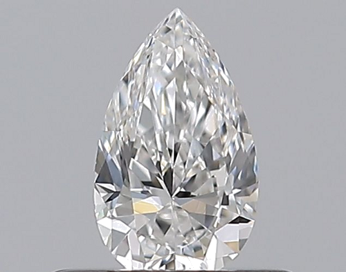 0.3 carat E-VS1 Natūralus Pear Deimantas (1)