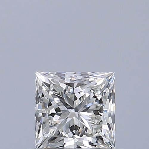 0.47 carat G-IF Natūralus Princess Deimantas (1)