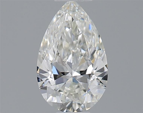 0.32 carat H-VVS1 Natūralus Pear Deimantas (1)