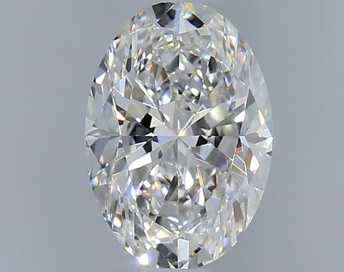 0.61 carat F-VVS2 Natūralus Oval Deimantas (1)