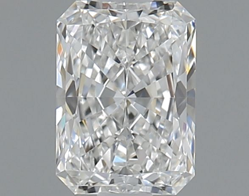 0.5 carat E-VVS1 Natūralus Radiant Deimantas (1)
