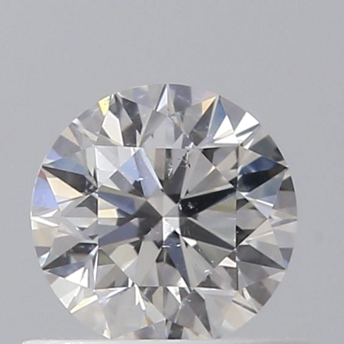 0.5 carat F-SI2 Excellent cut Natūralus Round Deimantas (1)