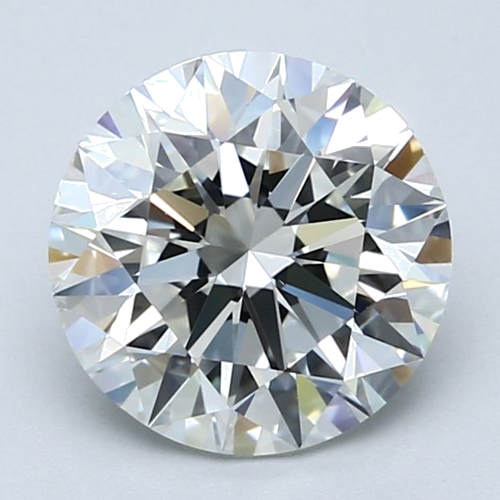 2.5 carat H-SI1 Excellent cut Natūralus Round Deimantas (1)