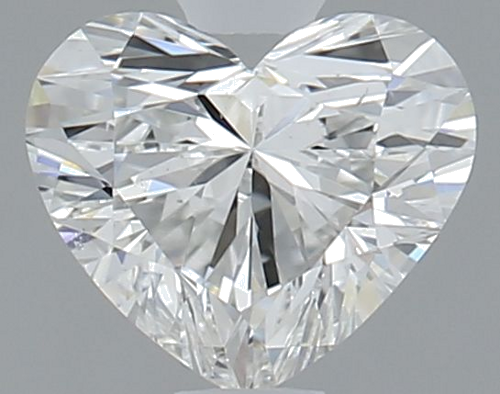 0.5 carat G-SI1 Natūralus Heart Deimantas (1)