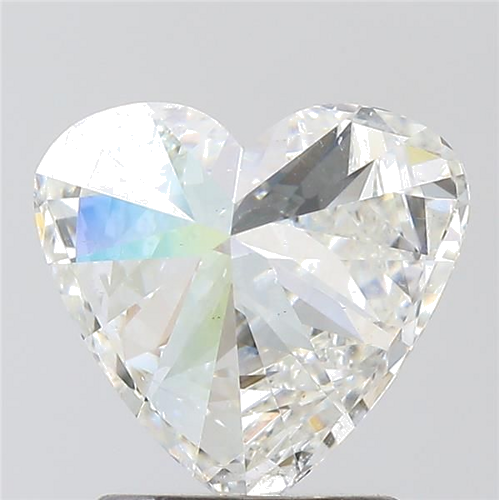 1.73 carat I-SI1 Natūralus Heart Deimantas (1)