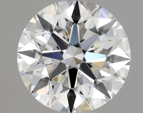 0.55 carat F-VVS1 Excellent cut Natūralus Round Deimantas (1)