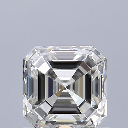 0.9 carat K-VS1 Natūralus Asscher Deimantas (1)