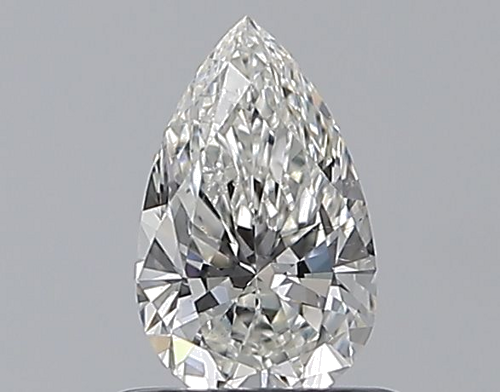 0.53 carat G-SI1 Natūralus Pear Deimantas (1)