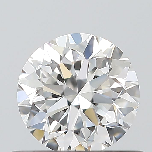 0.5 carat F-VVS1 GD cut Natūralus Round Deimantas (1)
