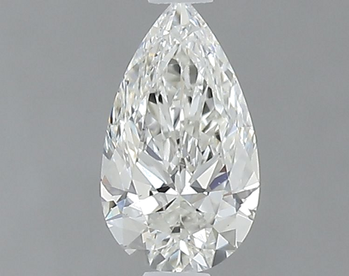 0.33 carat H-VS2 Natūralus Pear Deimantas (1)