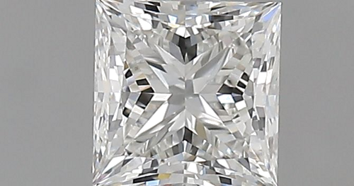0.61 carat H-VVS1 Natūralus Princess Deimantas (1)
