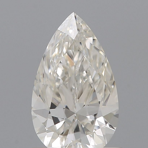 0.72 carat I-SI1 Natūralus Pear Deimantas (1)