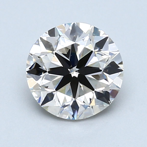 1.51 carat K FAINT BROWN-VS1 Very Good cut Natūralus Round Deimantas (1)