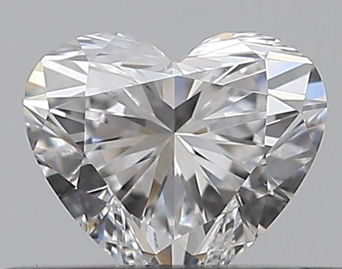0.3 carat D-VVS1 Natūralus Heart Deimantas (1)