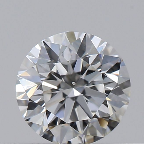 0.33 carat F-SI1 Very Good cut Natūralus Round Deimantas (1)