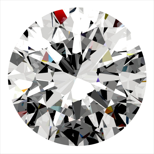 0.3 carat E-VS1 Very Good cut Natūralus Round Deimantas (1)