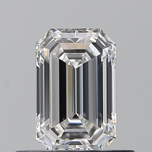 0.57 carat F-VVS2 Natūralus Emerald Deimantas (1)