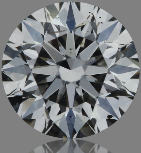 0.51 carat G-SI1 Very Good cut Natūralus Round Deimantas (1)