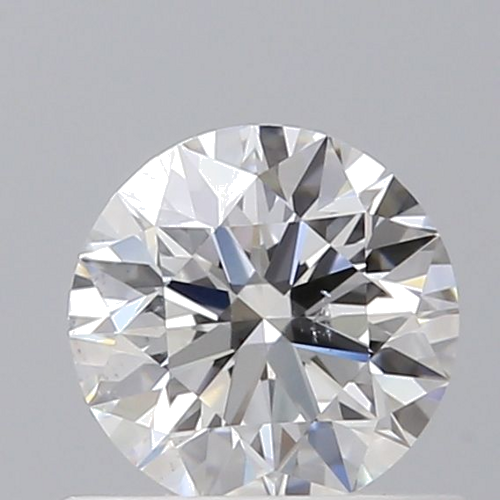 0.52 carat E-SI1 Excellent cut Natūralus Round Deimantas (1)
