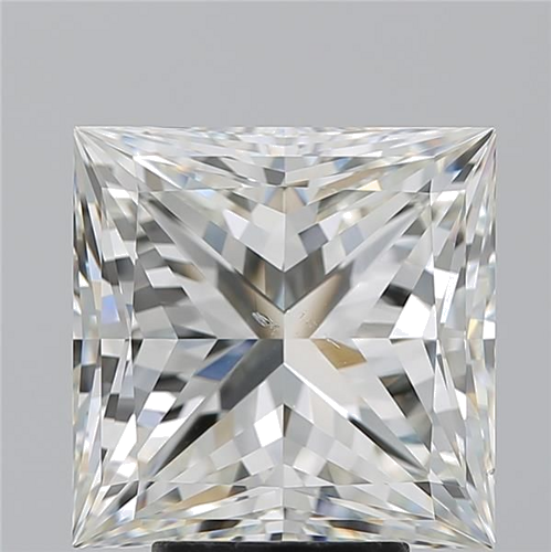 5.51 carat J-SI1 Natūralus Princess Deimantas (1)