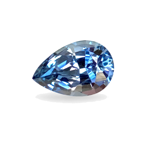 0.53 carat BLUE Pear Safyras (1)