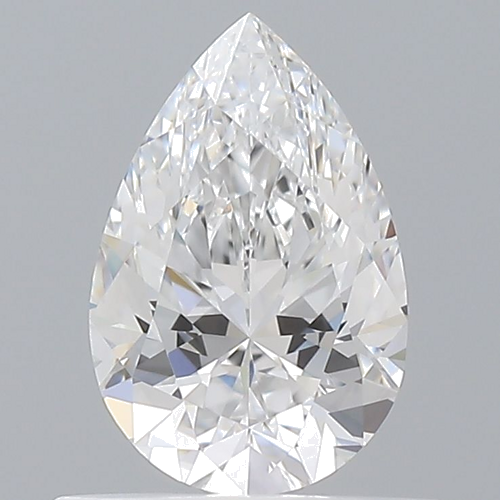 0.6 carat D-VVS1 Natūralus Pear Deimantas (1)