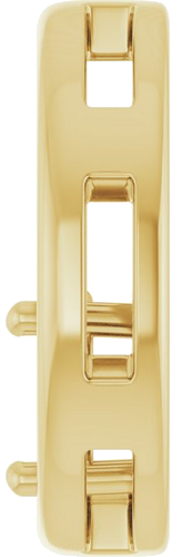 14K Yellow  7x5 mm Oval Pendant Mounting (3)