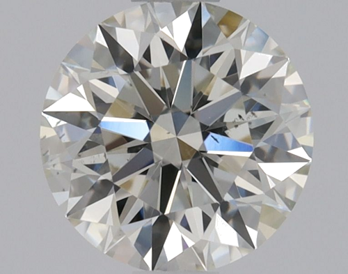 0.81 carat J-SI1 Excellent cut Natūralus Round Deimantas (1)