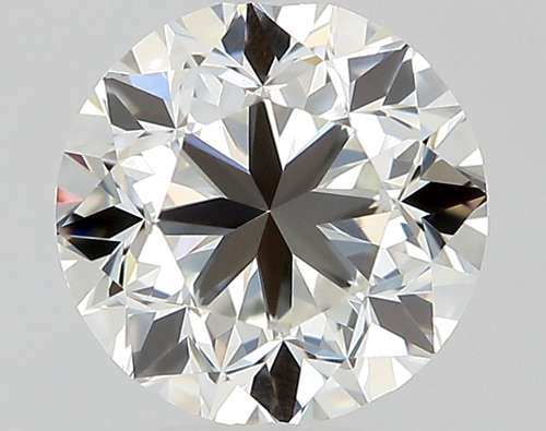 0.5 carat H-VVS1 GD cut Natūralus Round Deimantas (1)