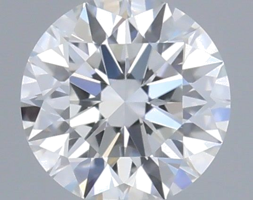 0.18 carat F-VVS1 Excellent cut Natūralus Round Deimantas (1)