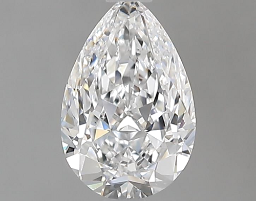 1.01 carat D-VS2 Natūralus Pear Deimantas (1)