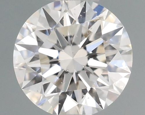 0.32 carat F-SI1 Excellent cut Natūralus Round Deimantas (1)
