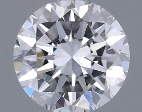 0.18 carat D-VVS1 Fair cut Natūralus Round Deimantas (1)