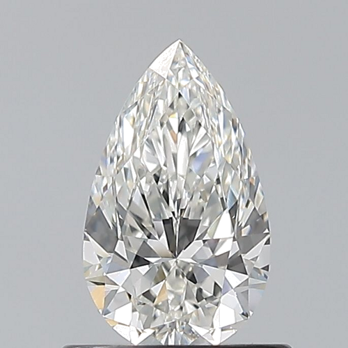 0.66 carat G-VS1 Natūralus Pear Deimantas (1)