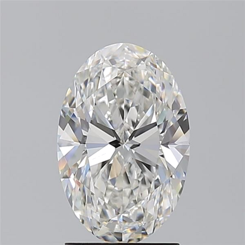 2.01 carat F-VVS2 Natūralus Oval Deimantas (1)