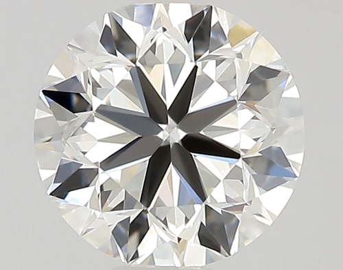 0.51 carat I-VVS1 Very Good cut Natūralus Round Deimantas (1)